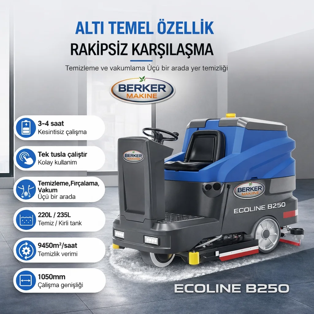 Ecoline B250 temel özellikleri