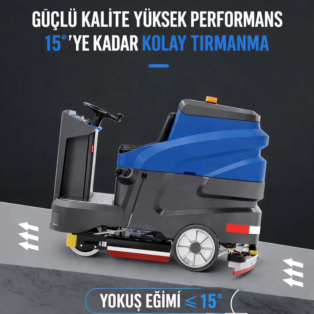 Ecoline B250 eğimli zeminde kullanım